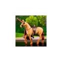 Unicorn Academy, Cinder with 2 Riding Accessories, 11”, Compatible with Valentina, Dolls &amp; U