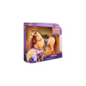 Unicorn Academy, Cinder with 2 Riding Accessories, 11”, Compatible with Valentina, Dolls &amp; U