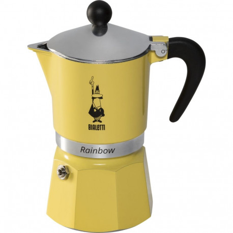 Bialetti Rainbow 3TZ yellow cafe 140 ml