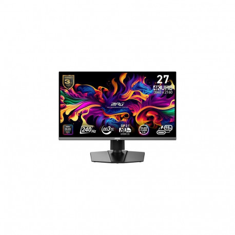 MSI MPG 272URX QD-OLED computer monitor 67.3 cm (26.5") 3840 x 2160 pixels 4K Ultra HD Black
