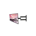 B-Tech Double Arm Flat Screen Wall Mount with Tilt and Swivel