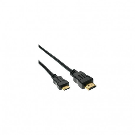 InLine HDMI mini cable, High Speed HDMI, AM/CM, gold plated, 10m