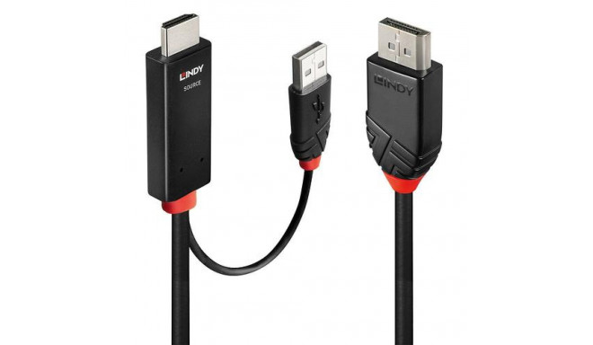 Lindy 2m HDMI to DisplayPort Cable