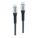 2GO 797511 USB cable USB 2.0 2 m USB C Black, Silver