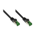 Alcasa 8062-H030S networking cable Black 3 m Cat6a S/FTP (S-STP)