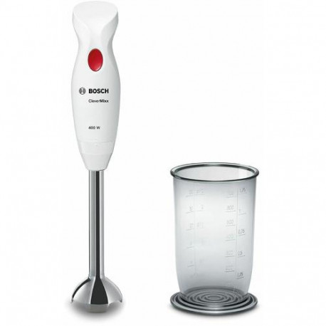 Bosch MSM24100 blender Immersion blender 400 W Stainless steel, White