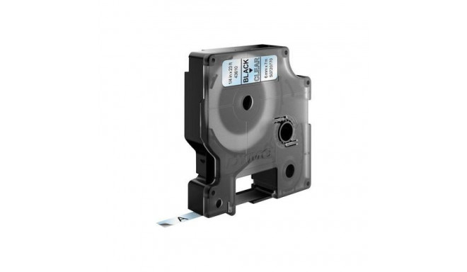 DYMO D1 Standard - Black on Transparent - 6mm