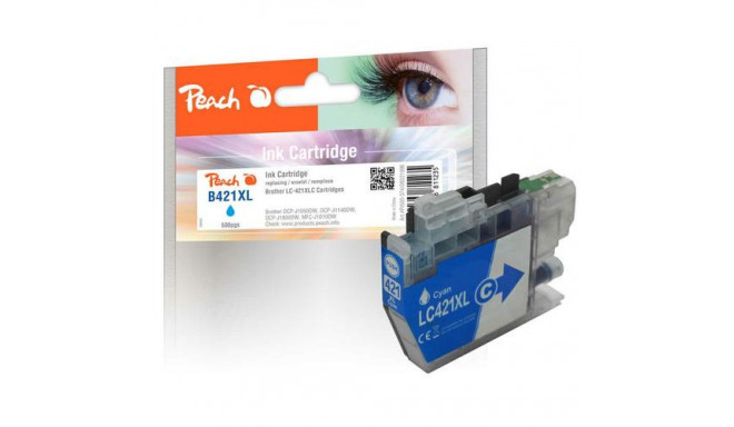 Peach PI500-374 ink cartridge 1 pc(s) Compatible High (XL) Yield Cyan