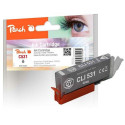 Peach PI100-499 ink cartridge 1 pc(s) Compatible Standard Yield Grey
