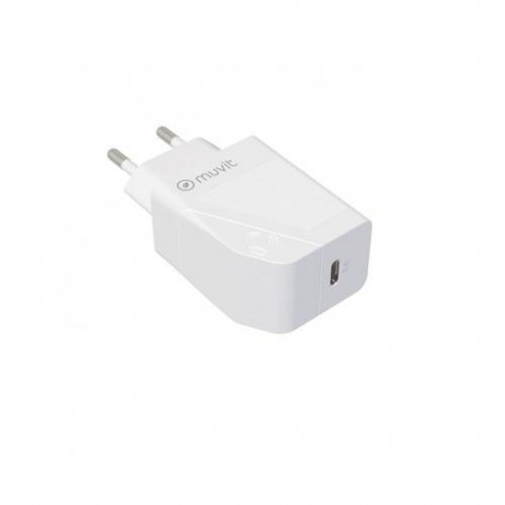 Muvit MCACC0012 mobile device charger Universal White AC Fast charging Indoor