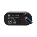 Techly IUSB3-HUB3-ROTB interface hub USB 3.2 Gen 1 (3.1 Gen 1) Type-A 5000 Mbit/s Black