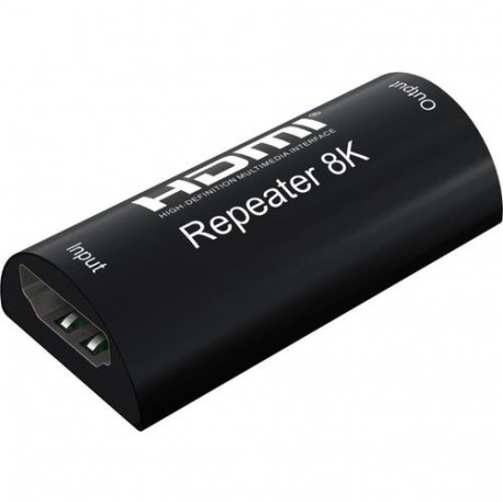 Techly IDATA HDMI2-RIP8KT AV extender AV repeater Black