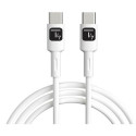 Techly ICOC-MUSB20-C60W1 USB cable USB 2.0 1 m USB C White