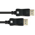 Techly ICOC-DSP-A21-010 DisplayPort cable 1 m Black