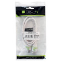 Techly 5m High Speed ​​HDMI Cable with Ethernet A/A M/M White ICOC HDMI-4-050WH