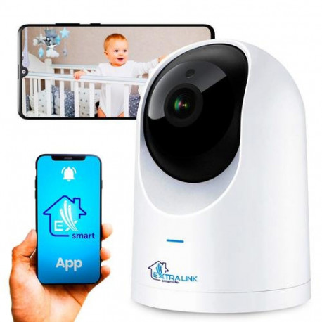 Extralink IP camera Smart Life HomeEye PTZ, Wi-Fi, 2.5K, 4MP, Nanny
