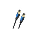 OEHLBACH D1C19353 networking cable Black 2 m Cat8.1