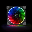 Thermaltake CL-F076-PL12SW-A computer cooling system Computer case Fan 12 cm Black