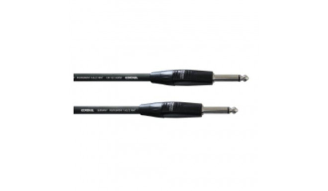 Cordial CII 3 PP audio cable 3 m 6.35mm Black