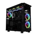 Thermaltake CL-F076-PL12SW-A computer cooling system Computer case Fan 12 cm Black