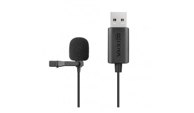 BOYA BY-LM40 microphone Black Lavalier/Lapel microphone