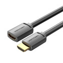 Vention HDMI-A Male to HDMI-A Female 4K HD Cable PVC Type 2M Black