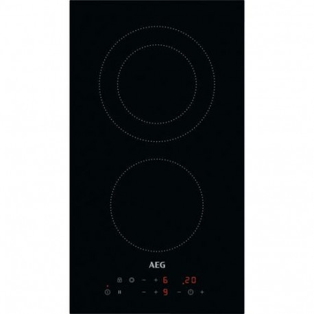 AEG HRB32310CB Black Built-in 29 cm Ceramic 2 zone(s)