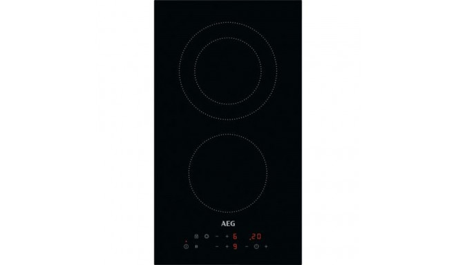 AEG HRB32310CB Black Built-in 29 cm Ceramic 2 zone(s)