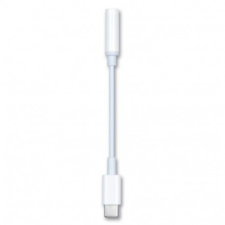 2GO 797008 audio cable 0.1 m 3.5mm USB Type-C White