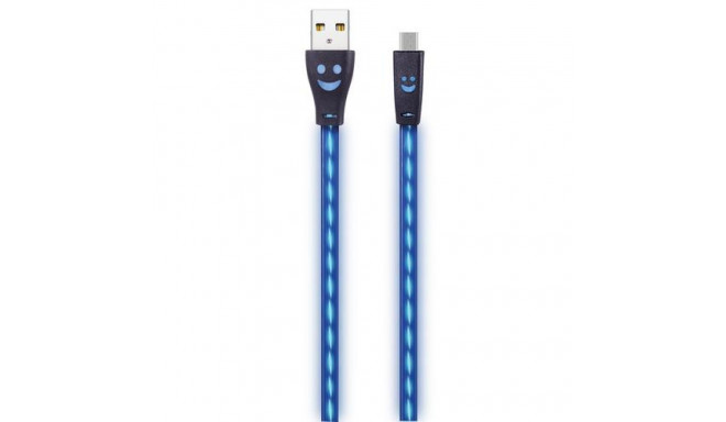 2GO 795535 USB cable 1 m USB B Micro-USB B Blue