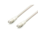 Equip Cat.6A Platinum S/FTP Patch Cable, White, 0.5m , 10pcs/set