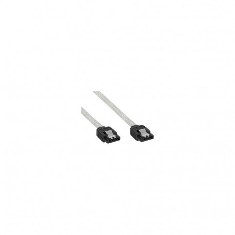 InLine SATA 6Gb/s Round Cable with latches 0.3m