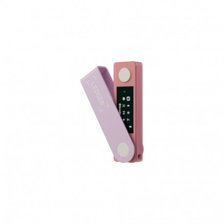 Ledger Nano X USB stick hardware wallet Pink, White