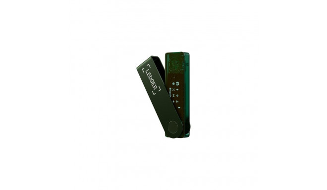Ledger Nano X USB stick hardware wallet Green