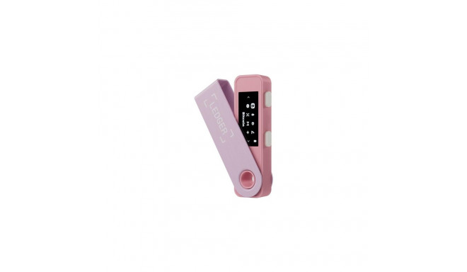 Ledger Nano S Plus USB stick hardware wallet Pink, White