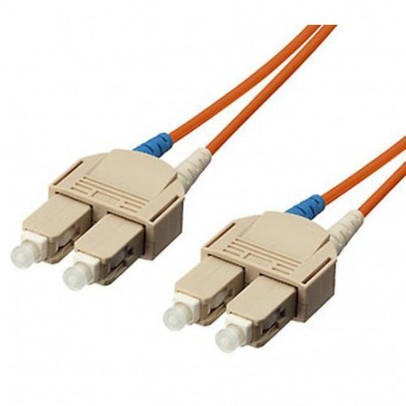 Equip SC/SC Fiber Optic Patch Cord- OM1/OM2, 5.0m , 62.5/125µ