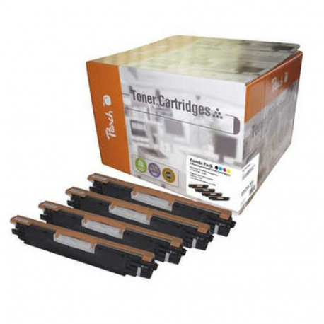 Peach 111739 toner cartridge 4 pc(s) Black