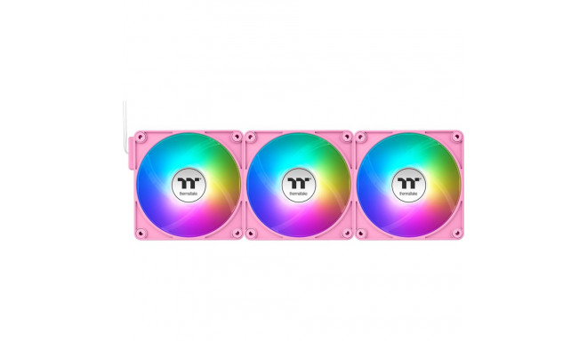 Thermaltake CT140 EX Reverse Fan Pink 3 Pack ARGB Sync
