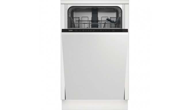 BEKO Built-In Dishwasher DIS35020, Energy class E, 45 cm, 5 programs