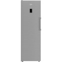 BEKO Upright Freezer B3RMFNE314XB, Energy class E, 186.5 cm, 286L, Inox color