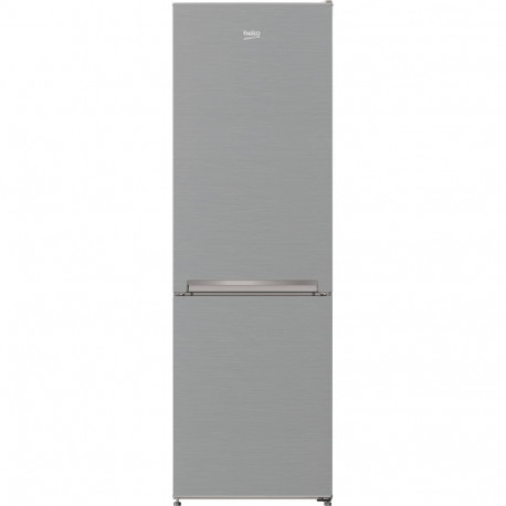 BEKO Refrigerator RCSA270K40SN, Energy class E, Height 171cm, Inox