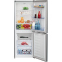 BEKO Refrigerator RCSA240K40SN, Energy class E, Height 153cm, Inox