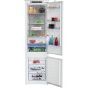 BEKO Refrigerator BCNA306E4SN Built In, 193.5cm, Energy class E, HarvestFresh, Neo Frost, Metal Wall