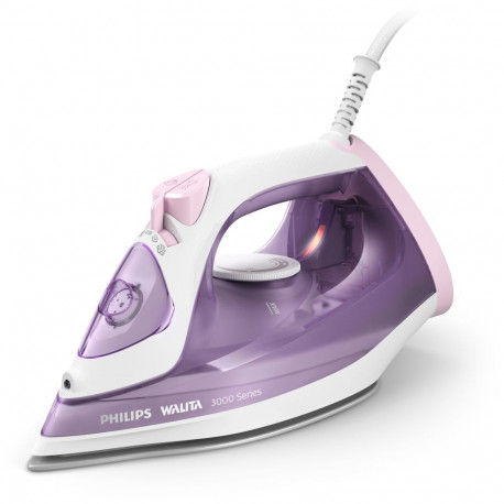 Philips 3000 Series Steam iron DST3010/30, 2000 W, 30 g/min continuous steam, 140 g steam burst