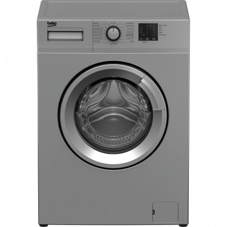 BEKO Washing machine WUE6511SS, 6 kg, 1000 rpm, Energy class D, Depth 44 cm, Inverter motor, Grey
