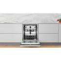 WHIRLPOOL Built-In Dishwasher WIO 3P33 PL, Energy class D, Width 60 cm, Natural Dry, Third basket, 1