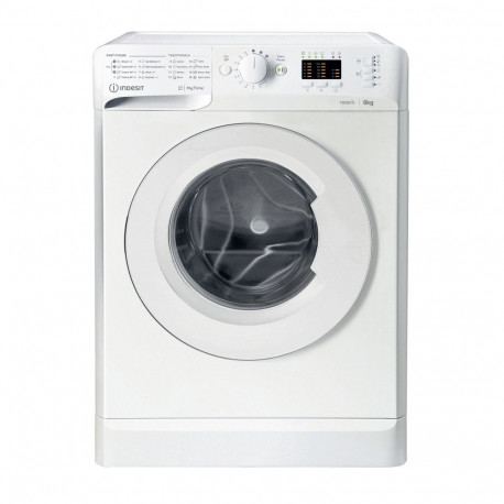 INDESIT Washing machine MTWSA 61053 W EE, 6kg, 1000rpm, Energy class D, Depth 42.5 cm