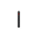 Surge Protector Multi M6 10m black