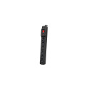 Surge Protector Multi M6 10m black