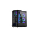 Case|ENDORFY|Signum 300 ARGB|MidiTower|Case product features Transparent panel|Not included|ATX|Micr